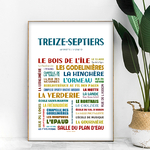 affiche treize septiers