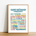 Affiche Saint-Gérand Croixanvec