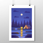 TRAVEL POSTER 19 a
