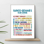 affiche Sainte Gemmes Sur loire