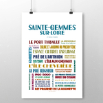 affiche Sainte Gemmes sur Loire 2