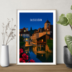 affiche Salies de Béarn la nuit