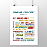 affiche  Saint Mars du desert 2