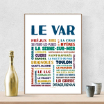 affiche Le Var Les Villes