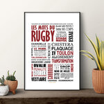 affiche Les Mots du Rugby Toulon