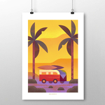 TRAVEL POSTER 12 a