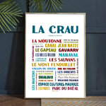Affiche La Crau quartiers