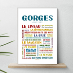 affiche Gorges