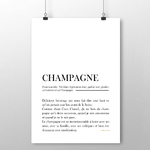 affiche Définition Champagne 2