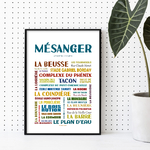 Affiche Mésanger