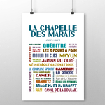 affiche La chapelle des Marais 2