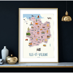 affiche Ille et Vilaine sans phrases NOUVEAU