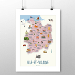 affiche Ille et Vilaine sans phrases 2 NOUVEAU