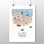 affiche Les Côtes dArmor sans phrases 2 NOUVEAU