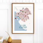 affiche La Loire Atlantique sans phrases NOUVEAU