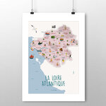 affiche La loire atlantique sans phrases 2 NOUVEAU
