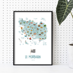 Affiche Morbihan avec phrases NOUVEAU