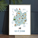 Affiche Ille et vilaine avec phrases NOUVEAU