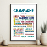 affiche Champagné