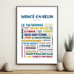 affiche Moncé en Belin