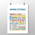 affiche Savigné lévêque 2