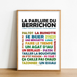 Affiche Les Mots du Berry