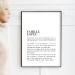 affiche definition famille personnalisable 3
