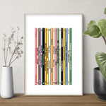affiche tranche de vinyls vertical france