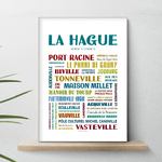 affiche La Hague Quartiers