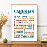 affiche Carentan les Marais quartiers