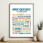 affiche Bricquebec en Cotentin