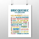 affiche Bricquebec en cotentin 2