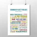 affiche Torigny les villes 2
