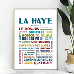 affiche La Haye manche