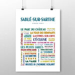 affiche de Sablé sur sarthe  2 NOUVELLE