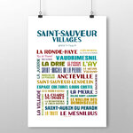 affiche Saint-Sauveur Villages 2