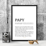 affiche papy nouvelle