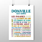 affiche Donville les bains 2