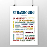 affiche Strasbourg quartiers 2