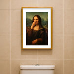 mona lisa WC Joconde