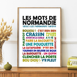 Affiche les mots de normandie nouveau