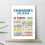 affiche Chavagnes les eaux