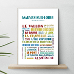 affiche Mauves sur loire