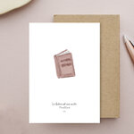 carte La lecture est une amitié Marcel Proust