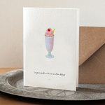 Carte La gourmandise nest pas un vilain défaut