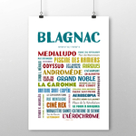 affiche Blagnac les quartiers 2