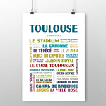 affiche Toulouse Les quartiers 2 nouveau