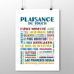 affiche Plaisance du Touch quartiers 2
