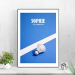 Affiche badminton 1
