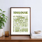 Affiche quartier en vert 3